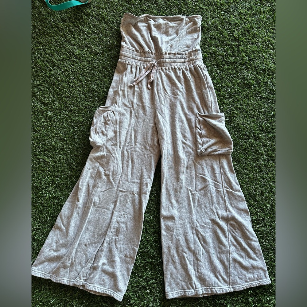 Stylish Gray Women's Jumpsuit